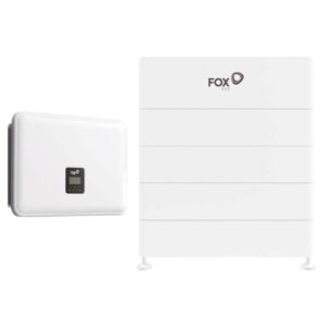 FoxESS kaupiklio 14,4kWh ir hibridinio inverterio 10kW komplektas
