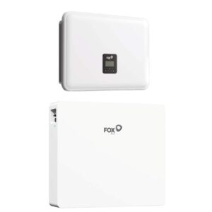FoxESS EP12 11.52kWh kaupiklio ir FoxESS P3-10.0-SH 10kW hibridinio inverterio komplektas